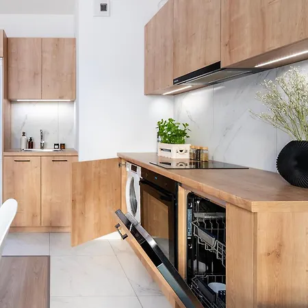 Apartment Fuzja - Komfortowe Mieszkania Blisko Centrum Lodzi Garaz Łódź