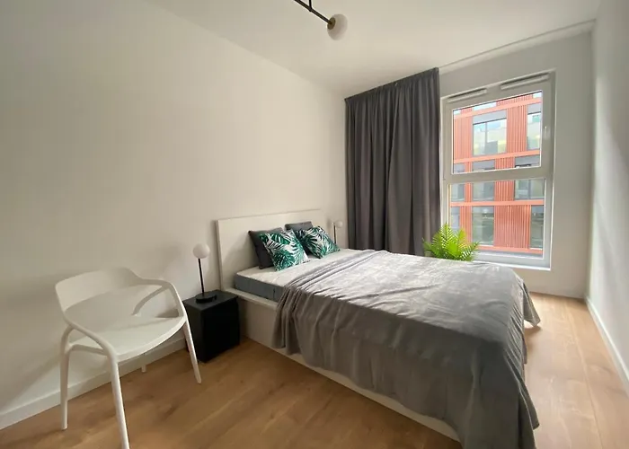 Fuzja - Komfortowe Mieszkania Blisko Centrum Lodzi Garaz Appartement Łódź