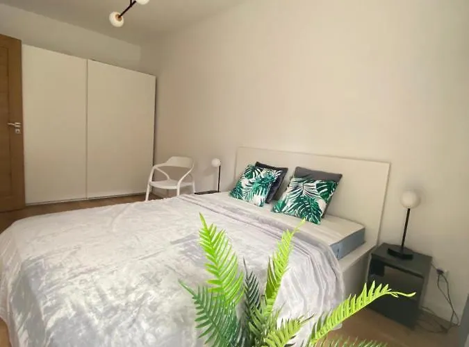 Appartement Fuzja - Komfortowe Mieszkania Blisko Centrum Lodzi Garaz